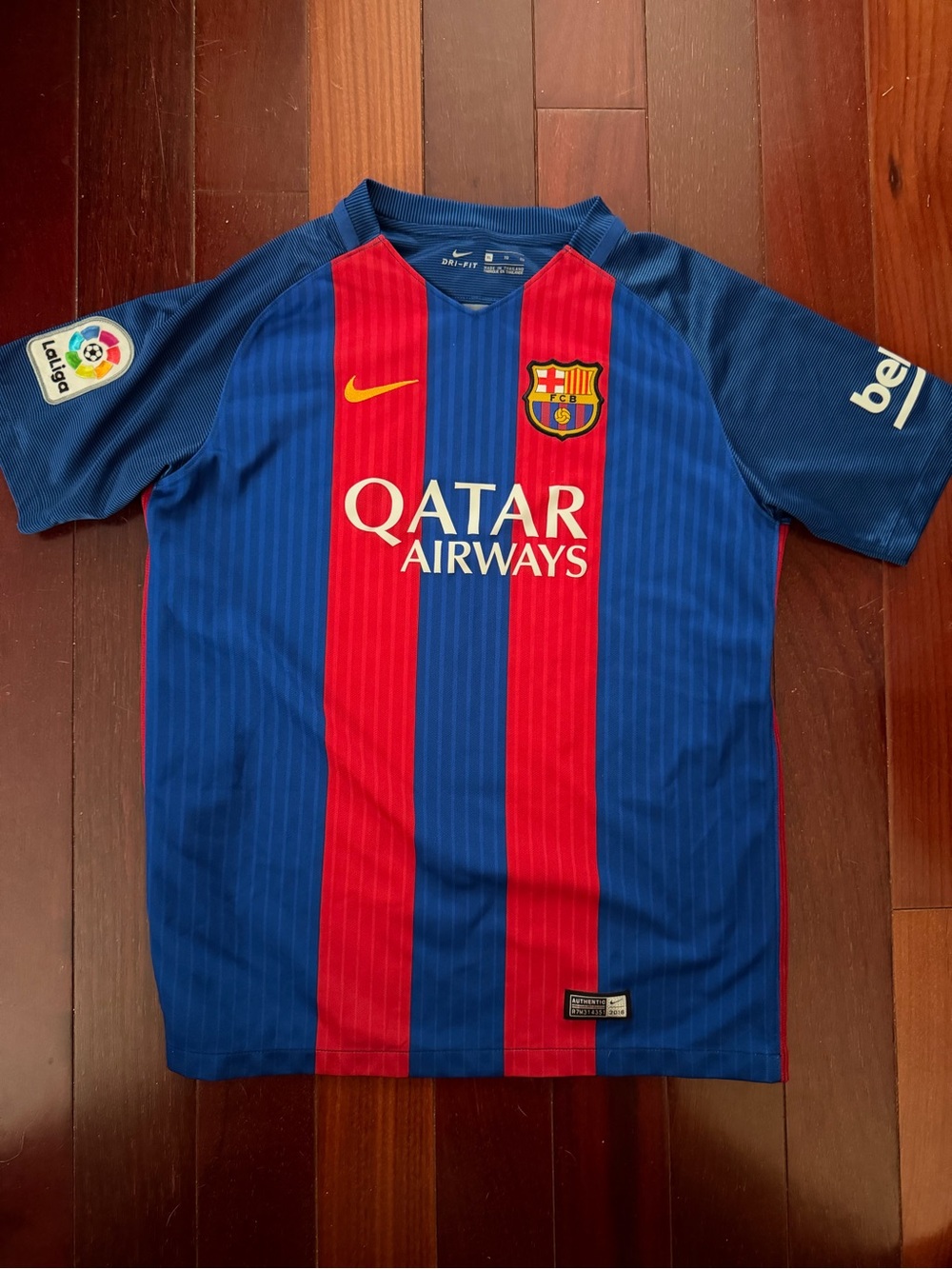 Barcelona Boys’ XL Soccer Jersey